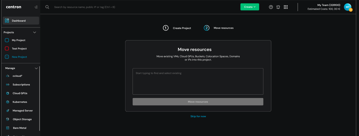 Maske Ressourcen-Transfer